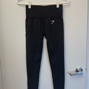 Black Marl Gymshark leggings size XS